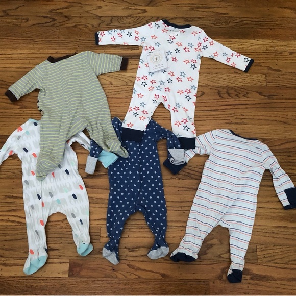 Baby boy one piece sets (bundle of 5) - Picture 2 of 2